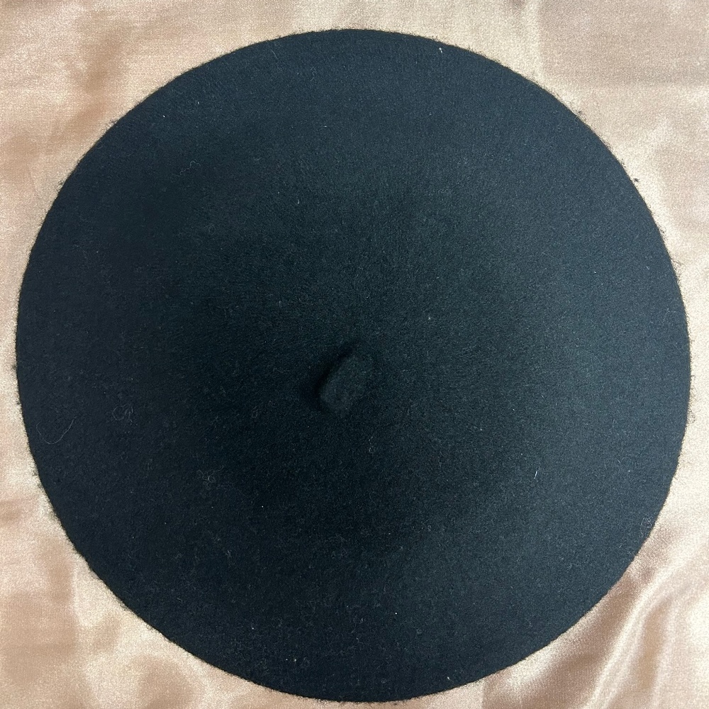 Black beret from France